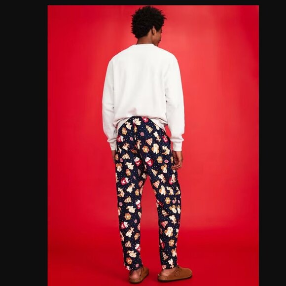 Old Navy x Disney Mid-Rise Printed Flannel Pajama Pants for Men (L) NWT! - Picture 2 of 10